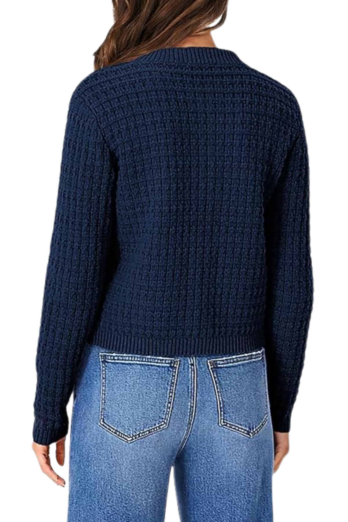 Louise & Rose Ribbed Knit Cardigan